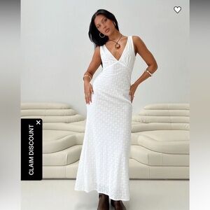 Princess Polly White Floral Dress